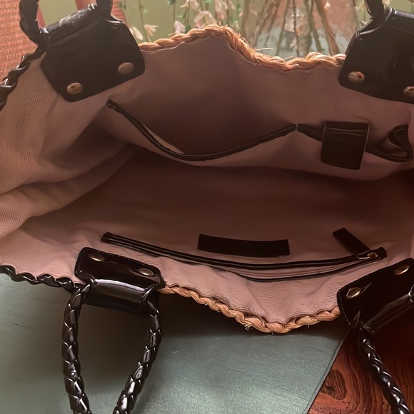 Talbot’s Tote in Poly and Straw Stripe - Picture 4 of 6